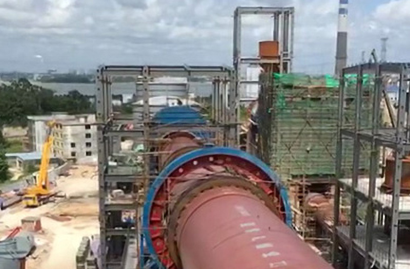 91精品国产一区二区三区动漫5*74m回转窑安装现场